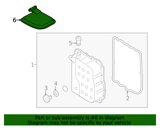 20192023 Hyundai Transmission Oil Filter 463214G300 OEM Parts Online