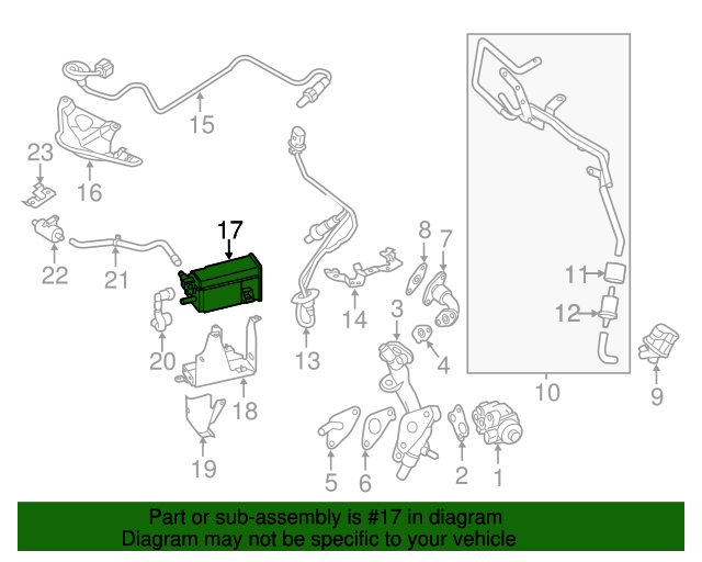 1780A028 Vapor Canister 20072017 Mitsubishi Lasco Auto Parts