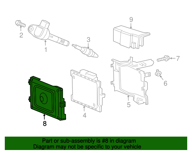 378235MRA00 Cover Powertrain Control Module 20182021 Honda