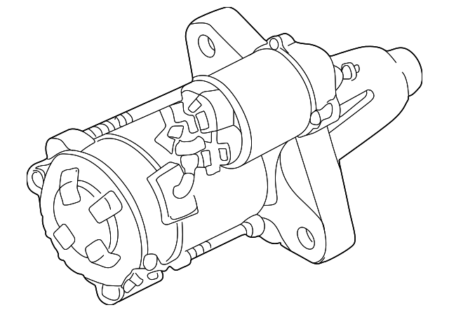 310 Pcx A02 Starter Motor Assembly Dsdhp Denso 00 03 06 09 Honda S00 Honda Car Parts Direct