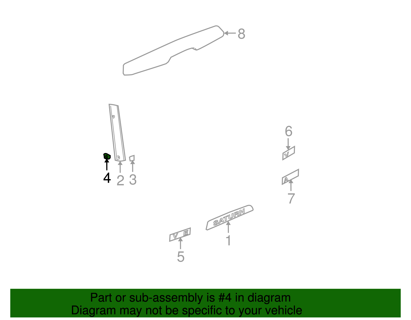 Multi-Purpose Nut - GM (11589183)
