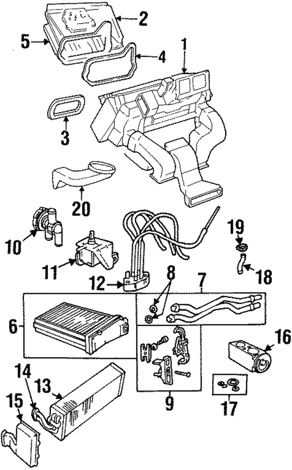 Heater Water Flow Control Valve - GM (95517483)