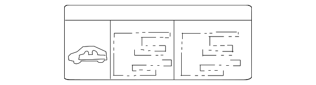 Battery Label - Toyota (G9275-76020)