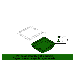 Transmission Oil Pan 31390-1XJ0C For Nissan 370Z, Armada, Titan & Infiniti Q50, Q70, FX Models
