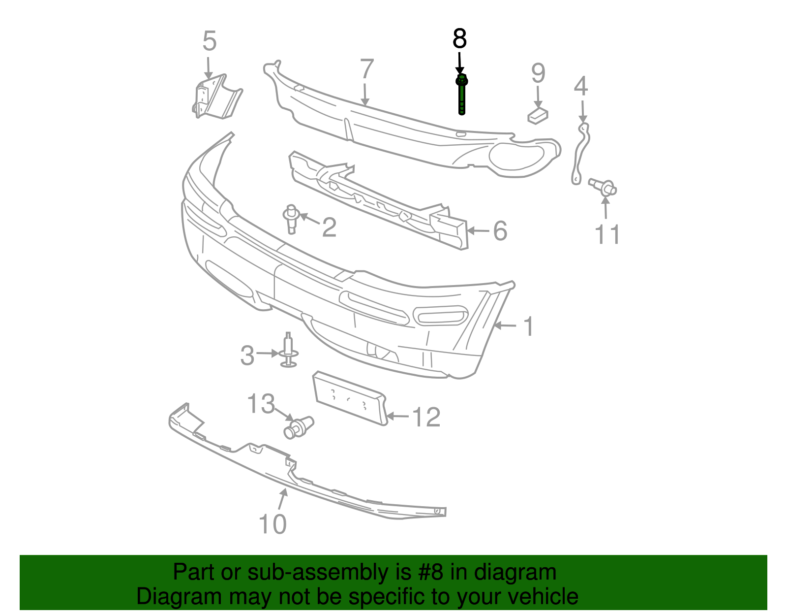 Multi-Purpose Bolt - GM (11518393)