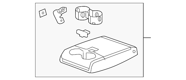 F Armrest - Cadillac (84131803)