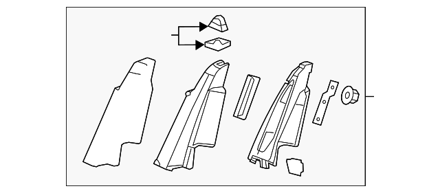 F Bolster - Cadillac (84153293)