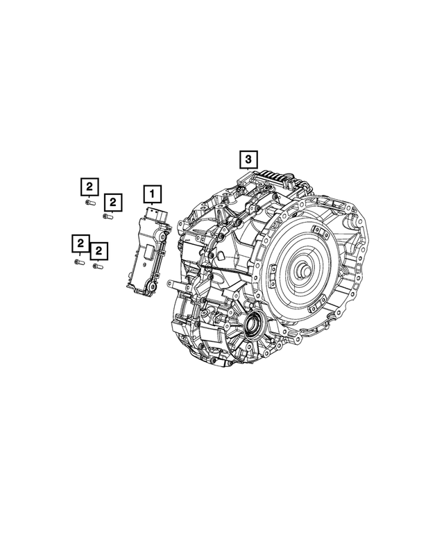 20202023 Mopar Transmission Control Module 68467808AA Mopar Estores
