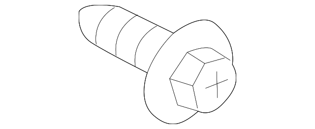 Bumper Cover Screw - Scion (SU003-04955)