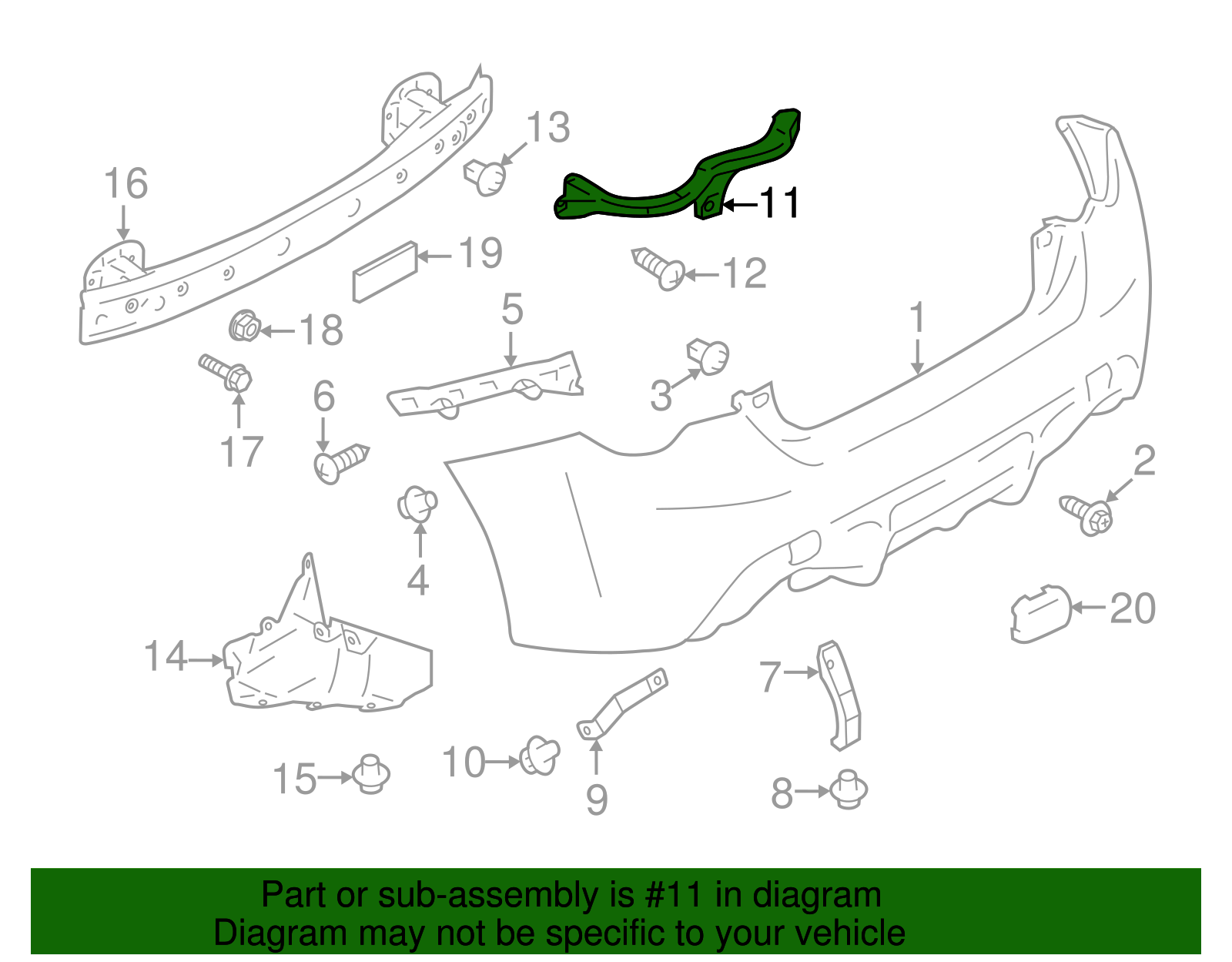 Side Bracket - Scion (SU003-01501)
