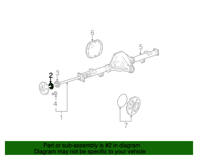 19842021 Ford Axle Seals 5L3Z1S177AB Blue Springs Ford Parts