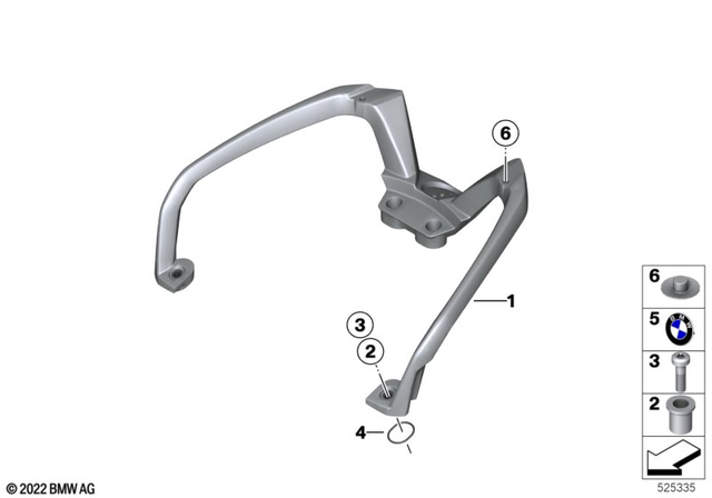 46547680837 - Cover Plug - M6 2003-2020 BMW-Motorrad | BMW