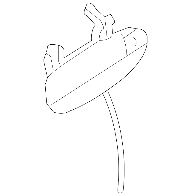 Driver Side Front Exterior Door Handle - GM (96541631)