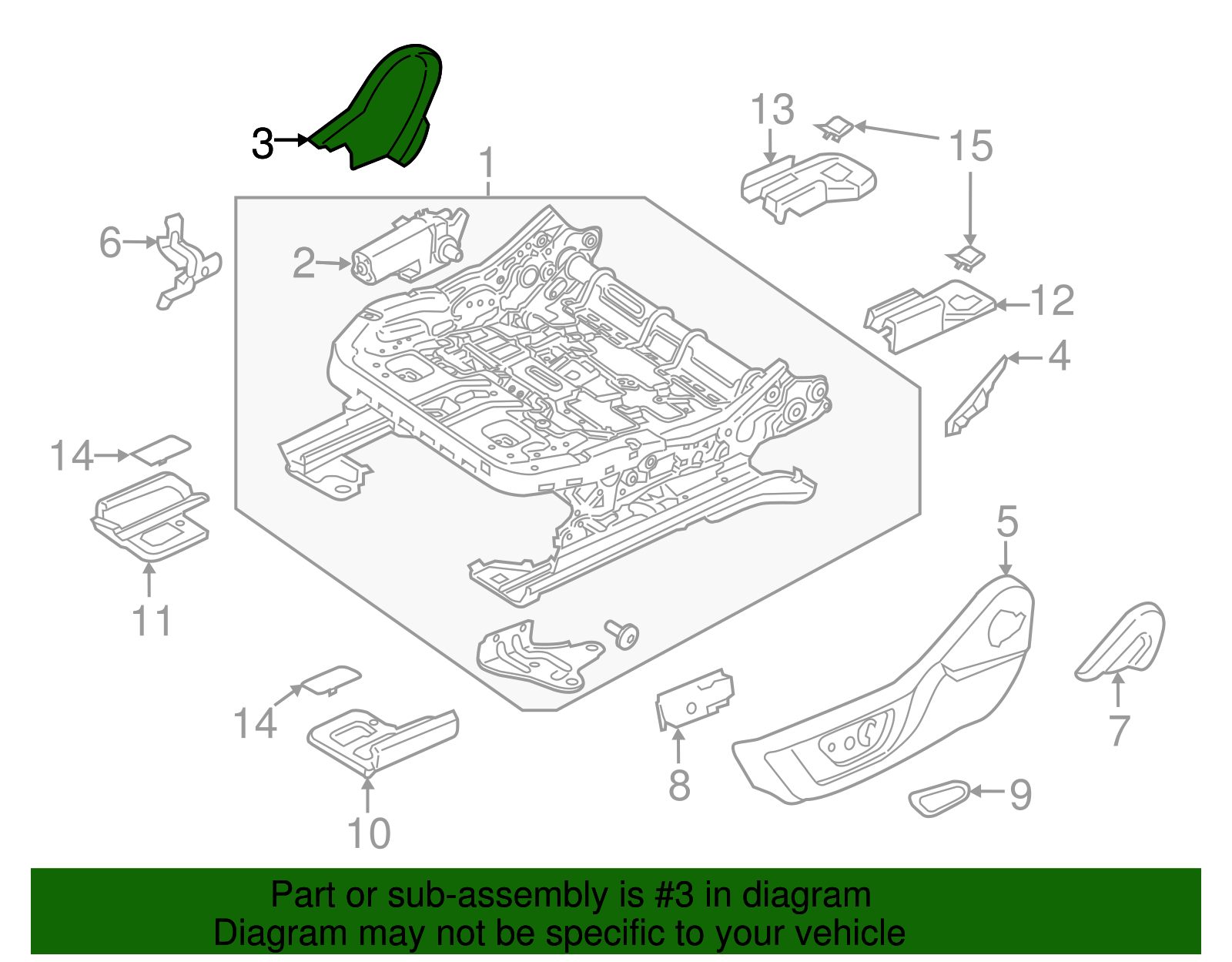 Pivot Cover - Ford (FR3Z-6362186-CA)