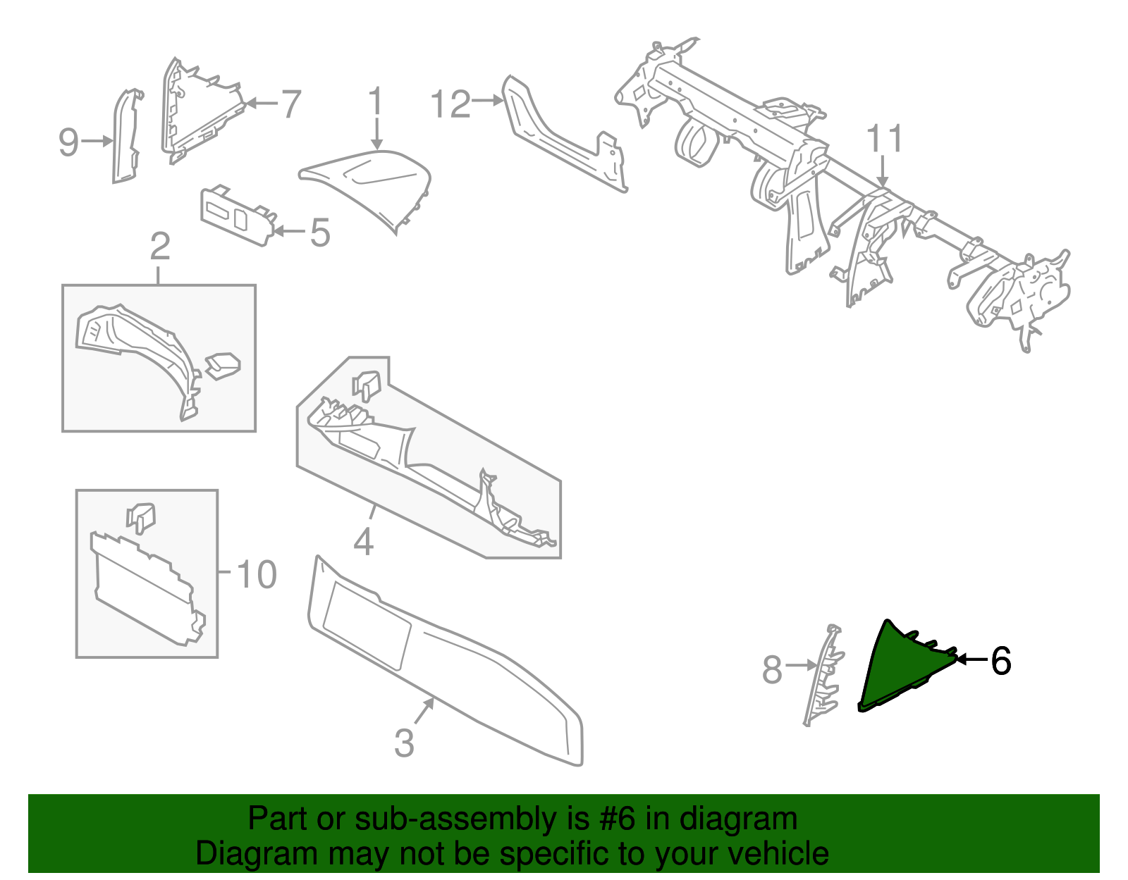 Lower Cover - Toyota (SU003-07093)