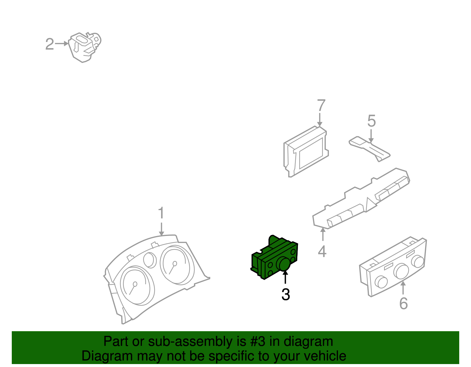Switch, Hdlp - GM (94701009)