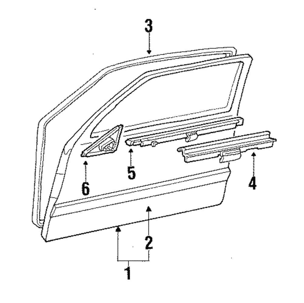 Weatherstrip - GM (20676732)
