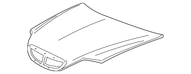 Hood Panel - Ford (YF4Z-16612-BA)