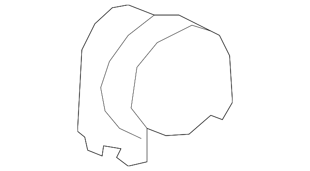 Exhaust Front Insulator - Cadillac (84134015)