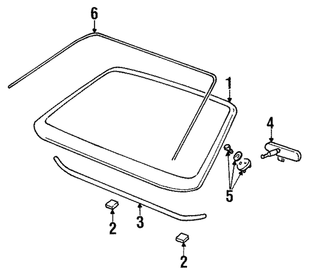 Windshield - GM (25669882)