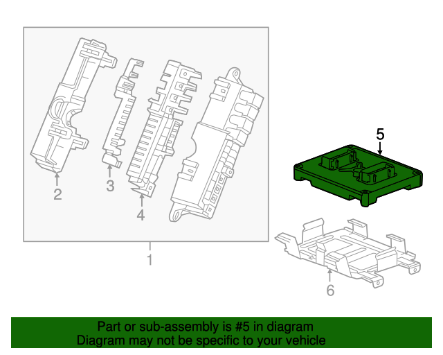 20112013 Chevrolet Volt Hybrid Powertrain Control Module 2 24291550