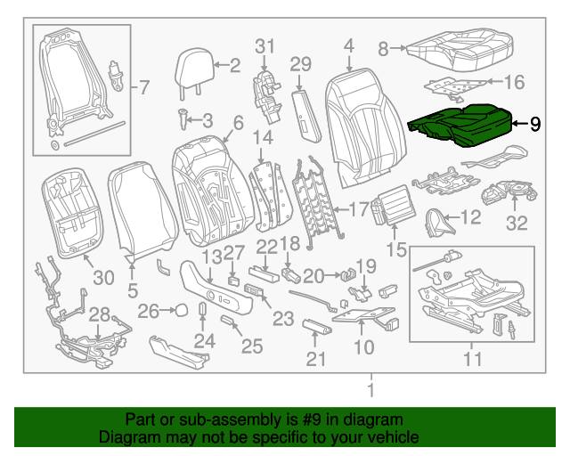20162018 Buick Envision Airbag Front Passenger Presence Module