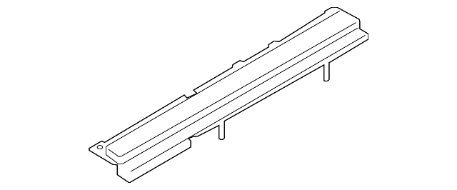 51477253823 - 2008-2014 BMW X6 Partition Panel (51-47-7-253-823) | BMW ...