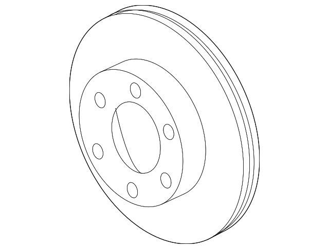 Front Disc Brake Rotor - GM (15202106)