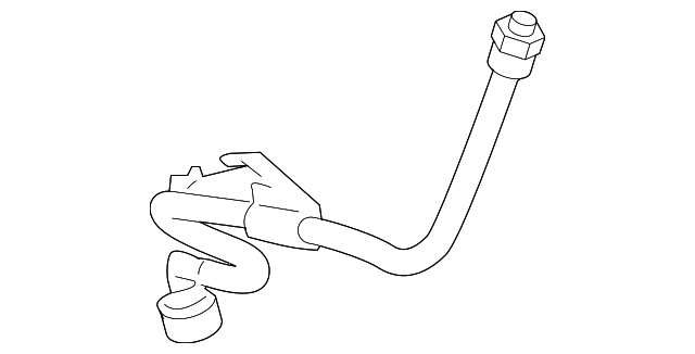 Front Driver Side Hydraulic Brake Hose - GM (22824124)