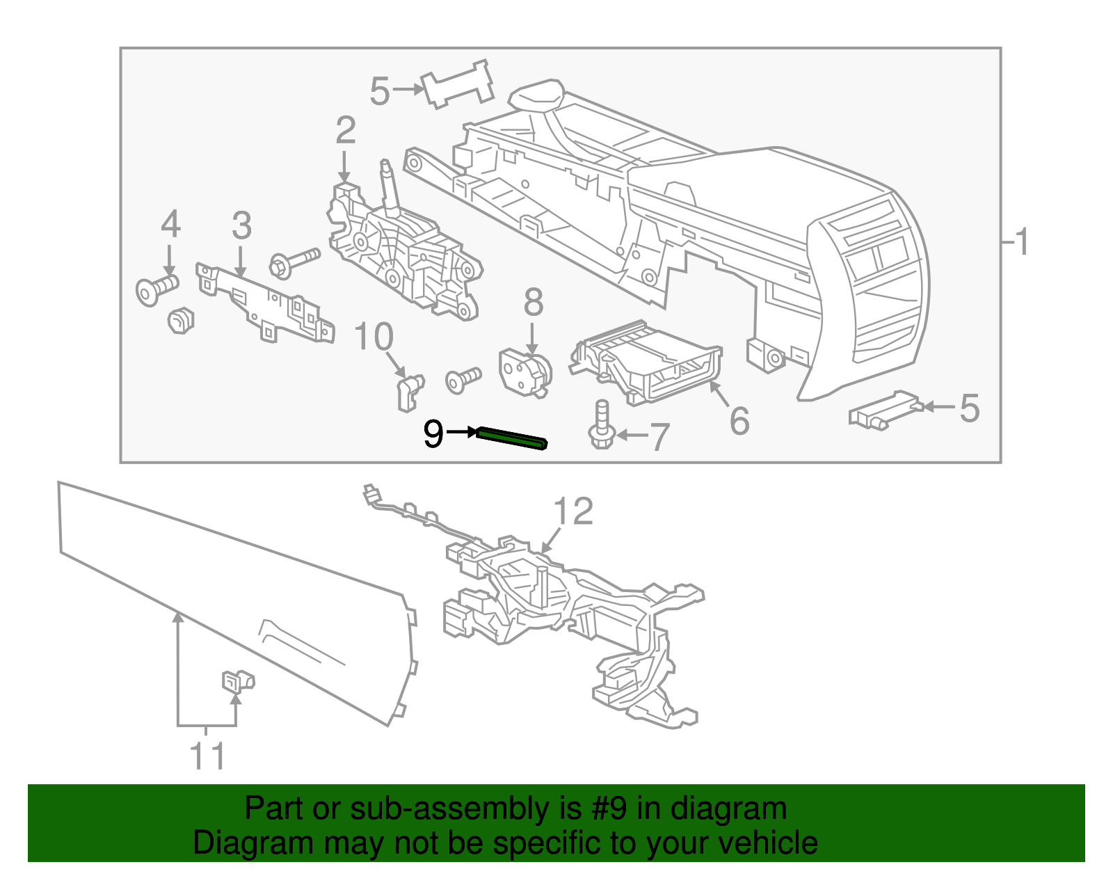 F (S)Lever - Cadillac (84125871)