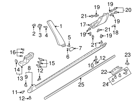 Bumper & Components - Front for 2006 Audi A4 Quattro | Genuine Audi Parts