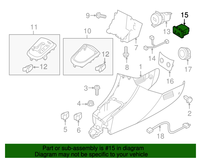 20122014 Hyundai Accent Jack Assembly Auxiliary USB 961201R0009Y
