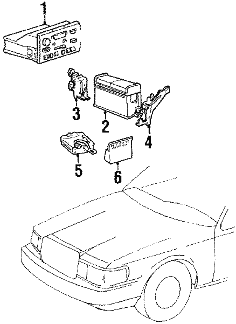 Radio - Ford (YW1Z-18806-CA)