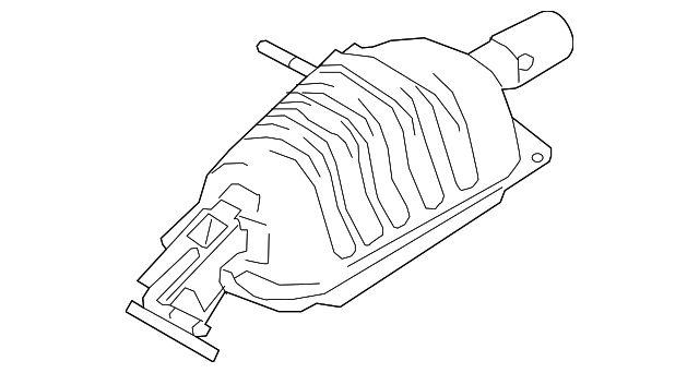 Muffler - Scion (17430-WB004)