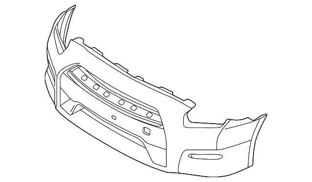 Bumper Cover 2017-2023 Nissan GT-R (FBM22-6AV0H) Image