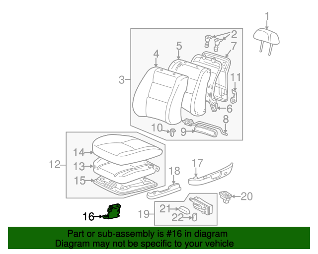 7258333020 Side Bracket 19972001 Lexus ES300 MyLexusParts