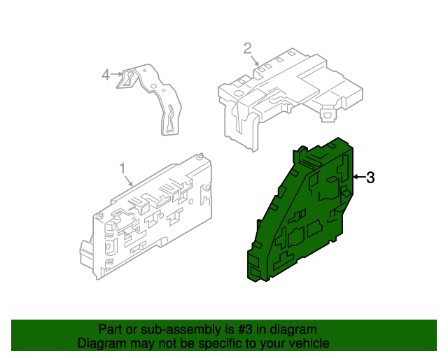 Genuine BMW 61149252813 Distribution Box FREE Shipping on Most