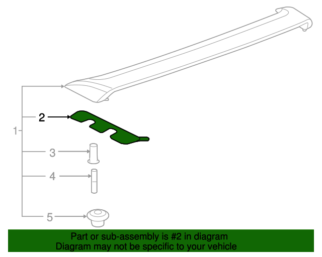 20102016 Chevrolet Rear End Spoiler Tape 19180812