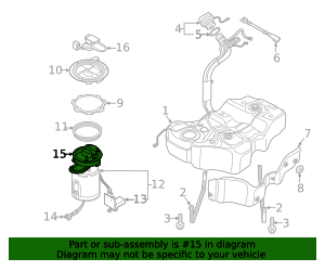 2017-2022 Volkswagen Passat Fuel Filter 3C8-919-679-C OEM Parts Online