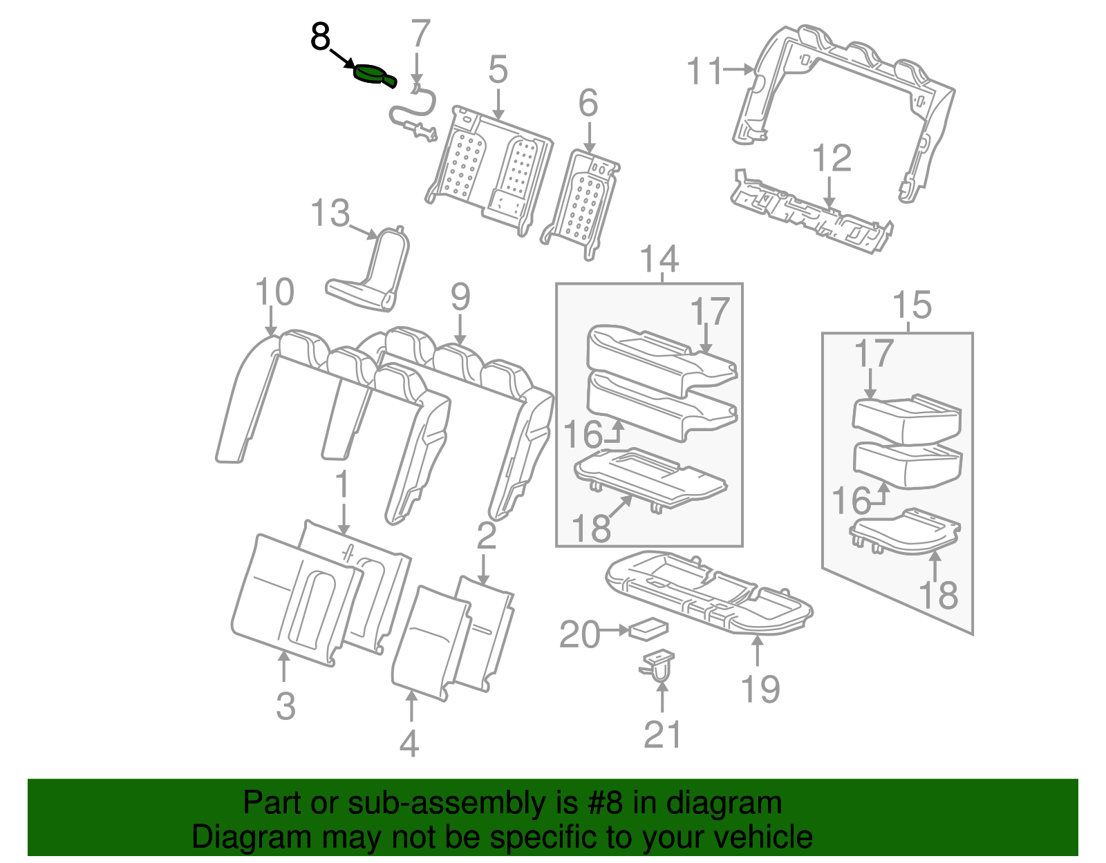 Pull Strap - GM (88898269)