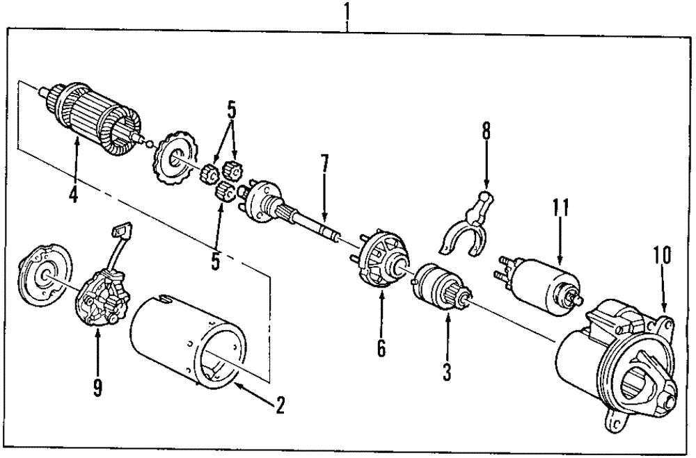 Stationary Gear - Ford (E9OZ-11A165-A)