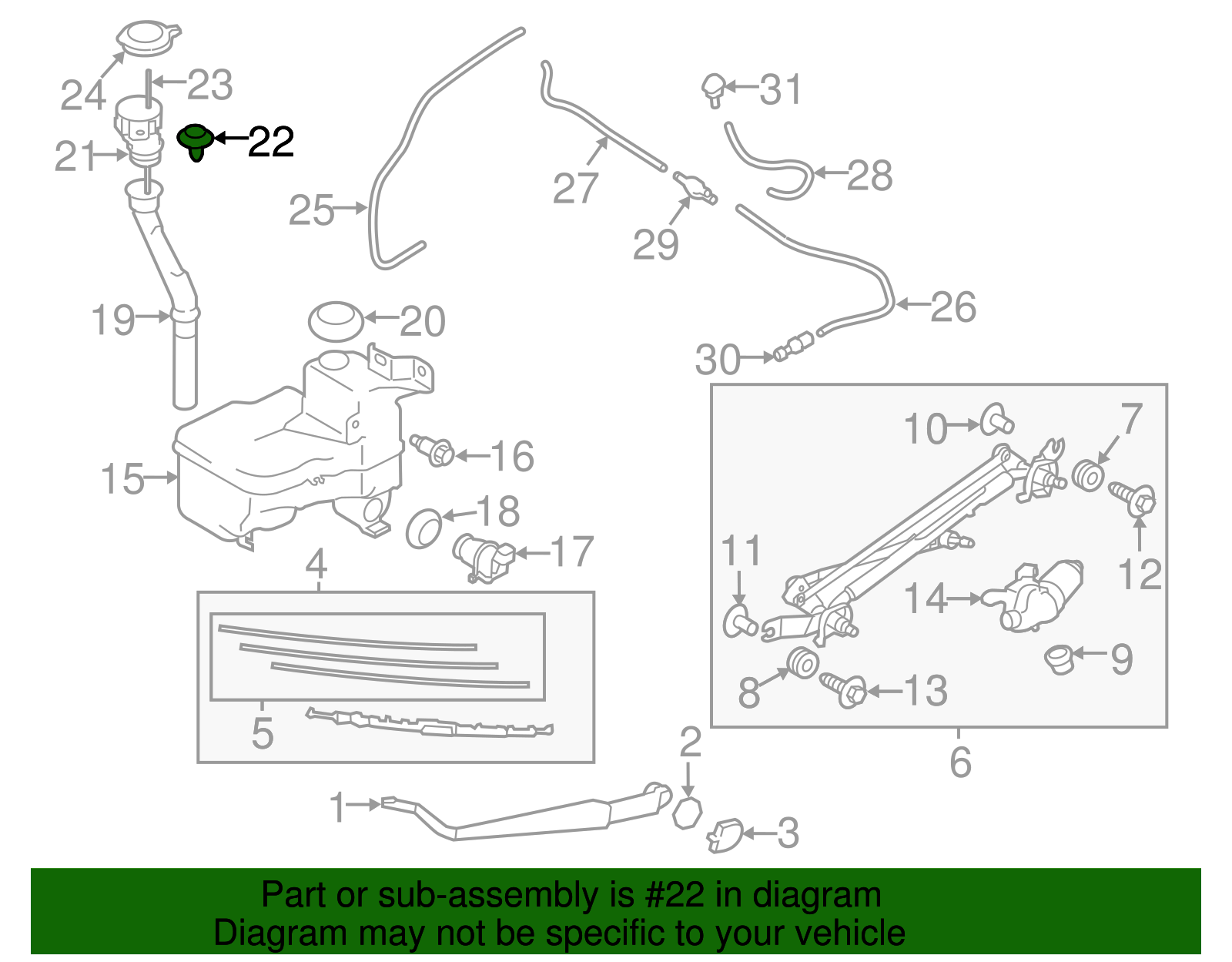 Holder Clip - Toyota (SU003-01553)