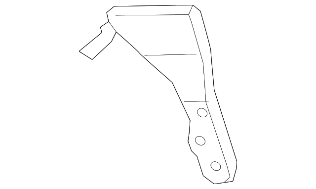 Heater Water Auxiliary Pump Bracket - GM (84065792)