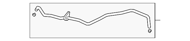 Engine Coolant Air Bleed Hose - GM (84065808)