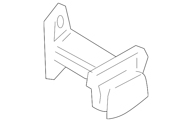 Black Body Side Rear Window Latch - GM (10339796)