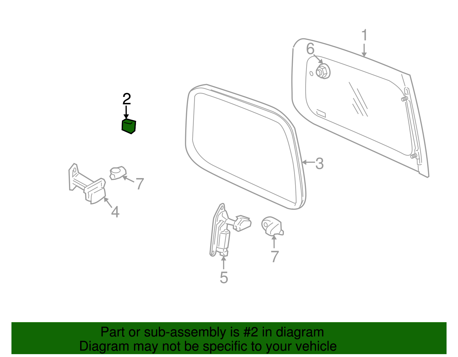 Glass Bumper - GM (10447281)