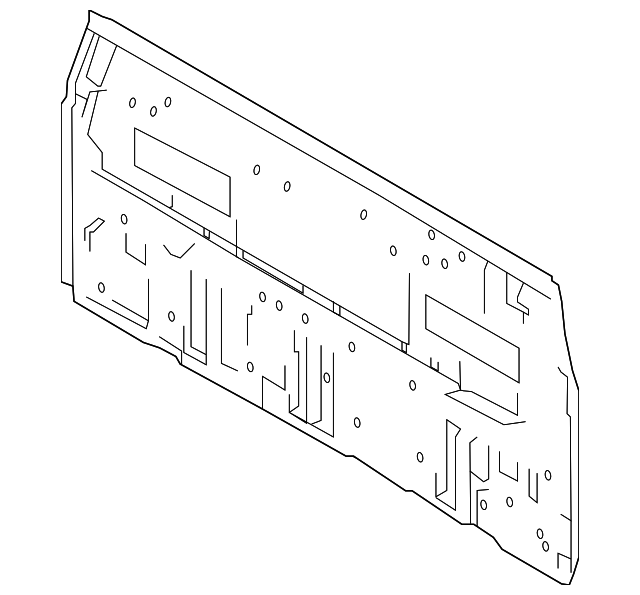 6410104330 Back Panel 20202021 Toyota Sparks Parts