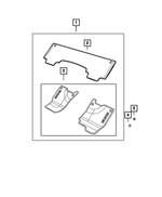 Mopar 82216623AB MAT KIT FLOOR - COMPLETE