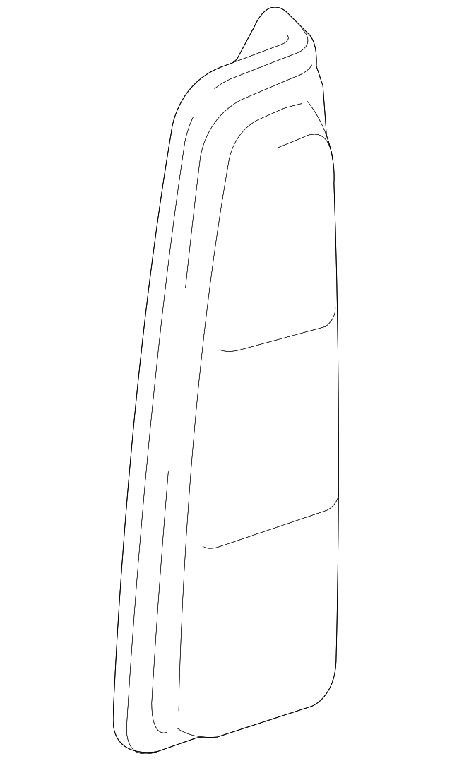 Applique, Q/Panel Upper - GM (15206329)