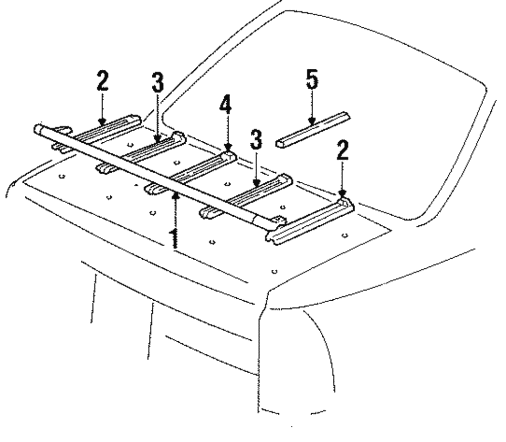 Slat - Ford (E83Z-5455150-A)